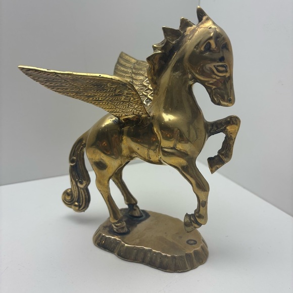 Vintage brass Pegasus figurine - Picture 1 of 9